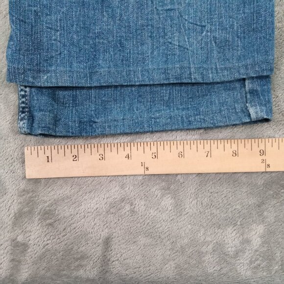 Silver Jeans Women 38x28, Tag 18x33 Suki Bootcut Blue Denim Stretch Western - Picture 10 of 13